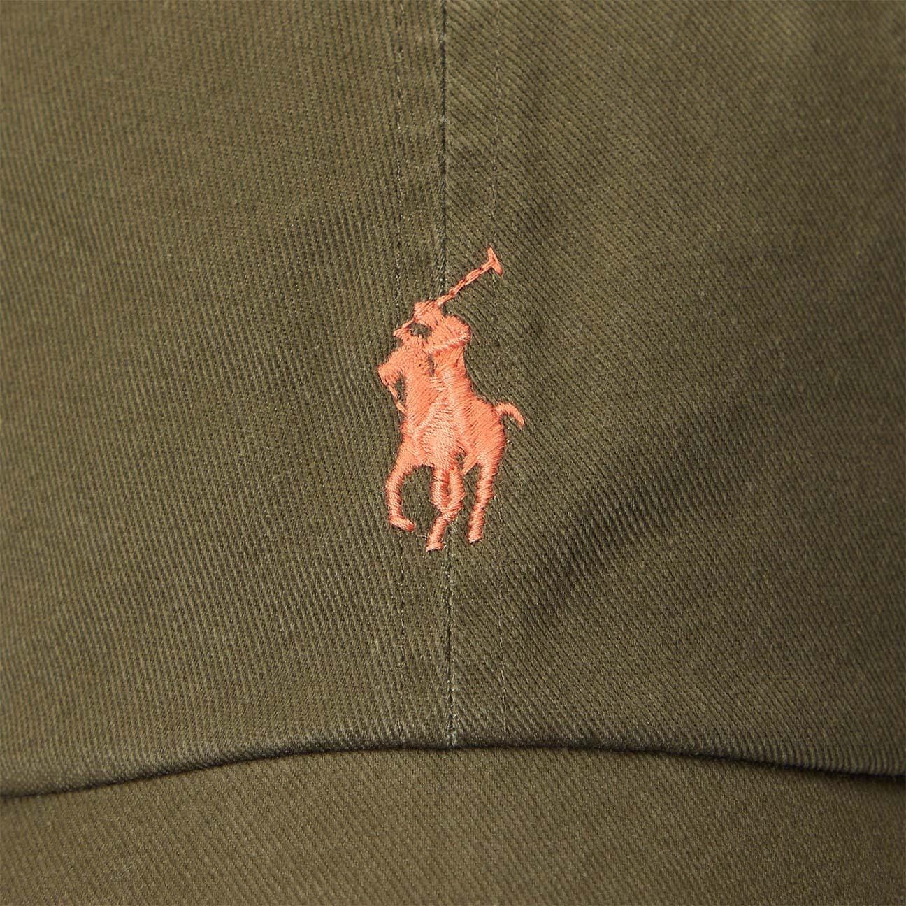 POLO RALPH LAUREN Cappellino da baseball in chino Olive