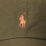 POLO RALPH LAUREN Cappellino da baseball in chino Olive