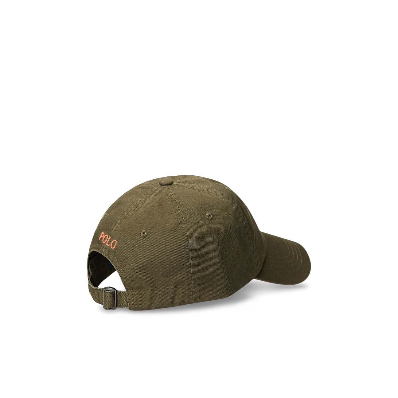 POLO RALPH LAUREN Cappellino da baseball in chino Olive