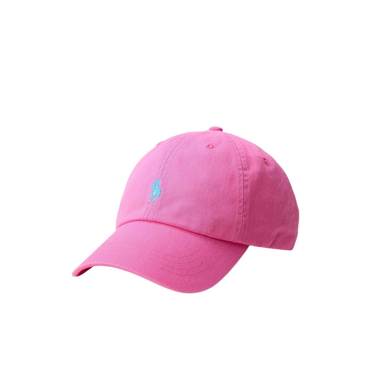 POLO RALPH LAUREN Cappellino da baseball in chino Rosa