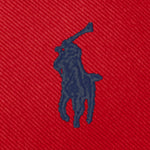 POLO RALPH LAUREN Cappellino da baseball in chino Rosso
