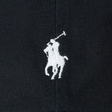 POLO RALPH LAUREN Cappellino in chino di cotone Nero