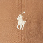 POLO RALPH LAUREN Cappellino in chino di cotone Tan