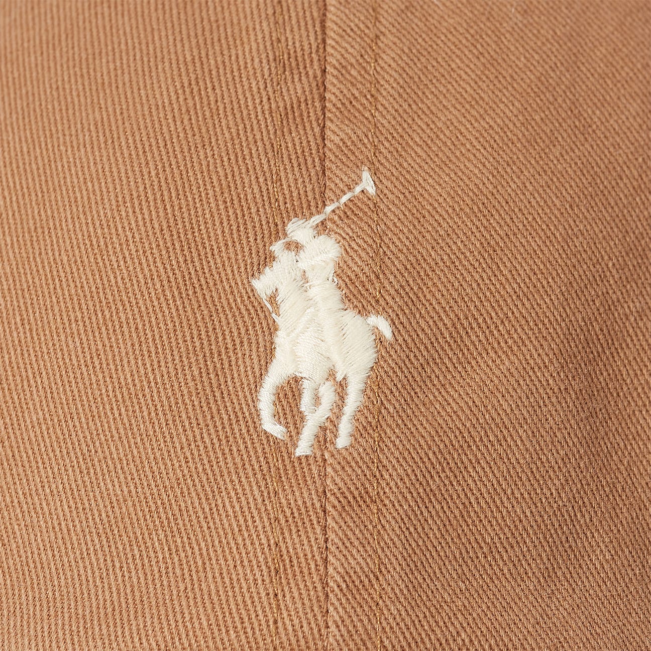 POLO RALPH LAUREN Cappellino in chino di cotone Tan