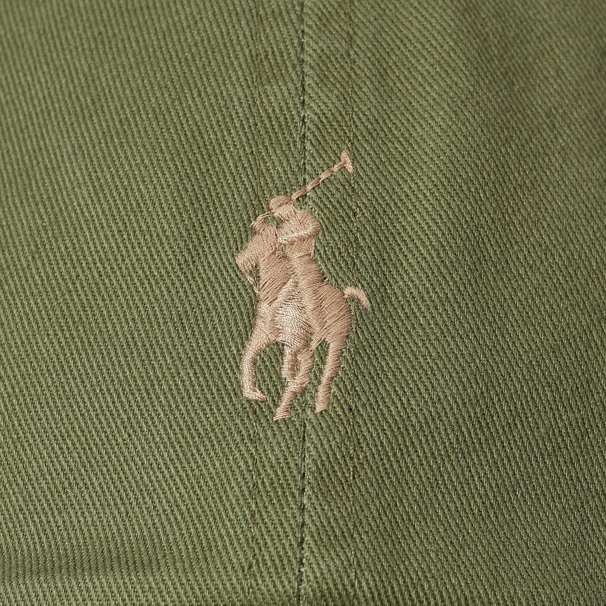 POLO RALPH LAUREN Cappellino in chino di cotone Verde