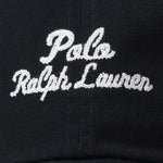 POLO RALPH LAUREN Cappello in twill con logo Nero