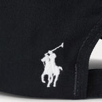 POLO RALPH LAUREN Cappello in twill con logo Nero