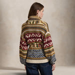 POLO RALPH LAUREN Cardigan donna sciallato Jacquard Multicolor