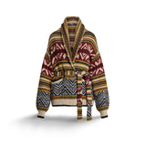 POLO RALPH LAUREN Cardigan donna sciallato Jacquard Multicolor