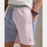 POLO RALPH LAUREN Costume uomo in seersucker patchwork Multicolor