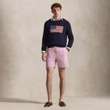 POLO RALPH LAUREN Costume uomo Traveler Classic Fit seersucker Rosa