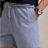 POLO RALPH LAUREN Costume uomo Traveler in seersucker Royal