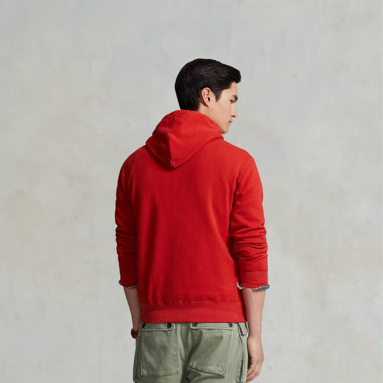 POLO RALPH LAUREN Felpa con cappuccio Orange