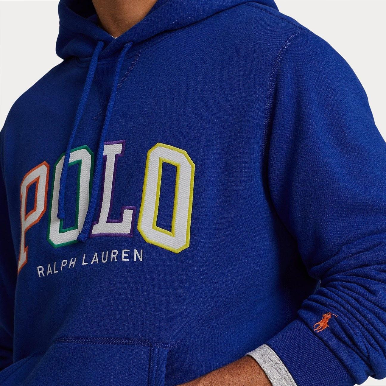 POLO RALPH LAUREN Felpa con cappuccio Royal