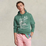 POLO RALPH LAUREN Felpa con grafica Verde