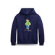 POLO RALPH LAUREN Felpa uomo con capppuccio Polo Bear Blue