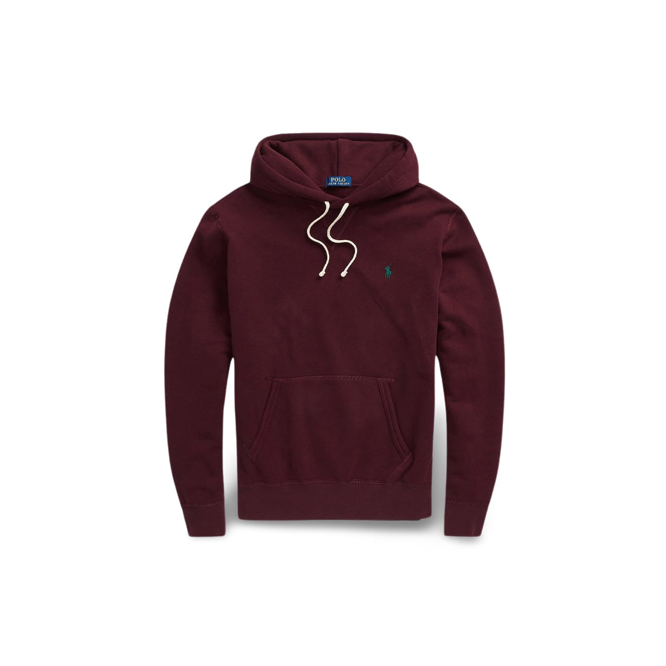 POLO RALPH LAUREN Felpa uomo  con cappuccio Bordeaux