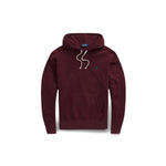 POLO RALPH LAUREN Felpa uomo  con cappuccio Bordeaux