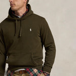 POLO RALPH LAUREN Felpa uomo con cappuccio Dark Loden