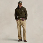 POLO RALPH LAUREN Felpa uomo con cappuccio Dark Loden