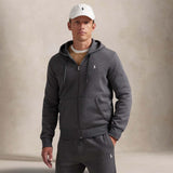 POLO RALPH LAUREN Felpa uomo con cappuccio Grigio