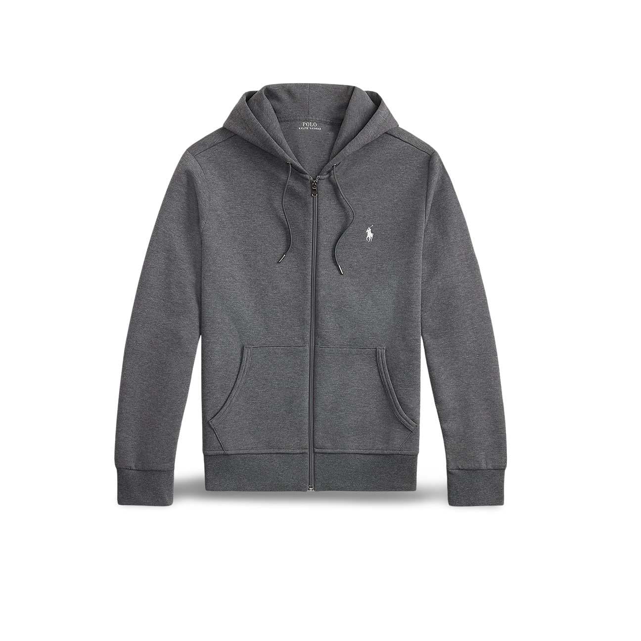 POLO RALPH LAUREN Felpa uomo con cappuccio Grigio