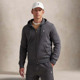 POLO RALPH LAUREN Felpa uomo con cappuccio Grigio
