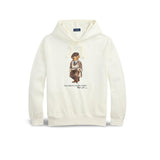 POLO RALPH LAUREN Felpa uomo con cappuccio Polo Bear Bianco