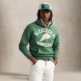POLO RALPH LAUREN Felpa uomo con grafica atletica Verde
