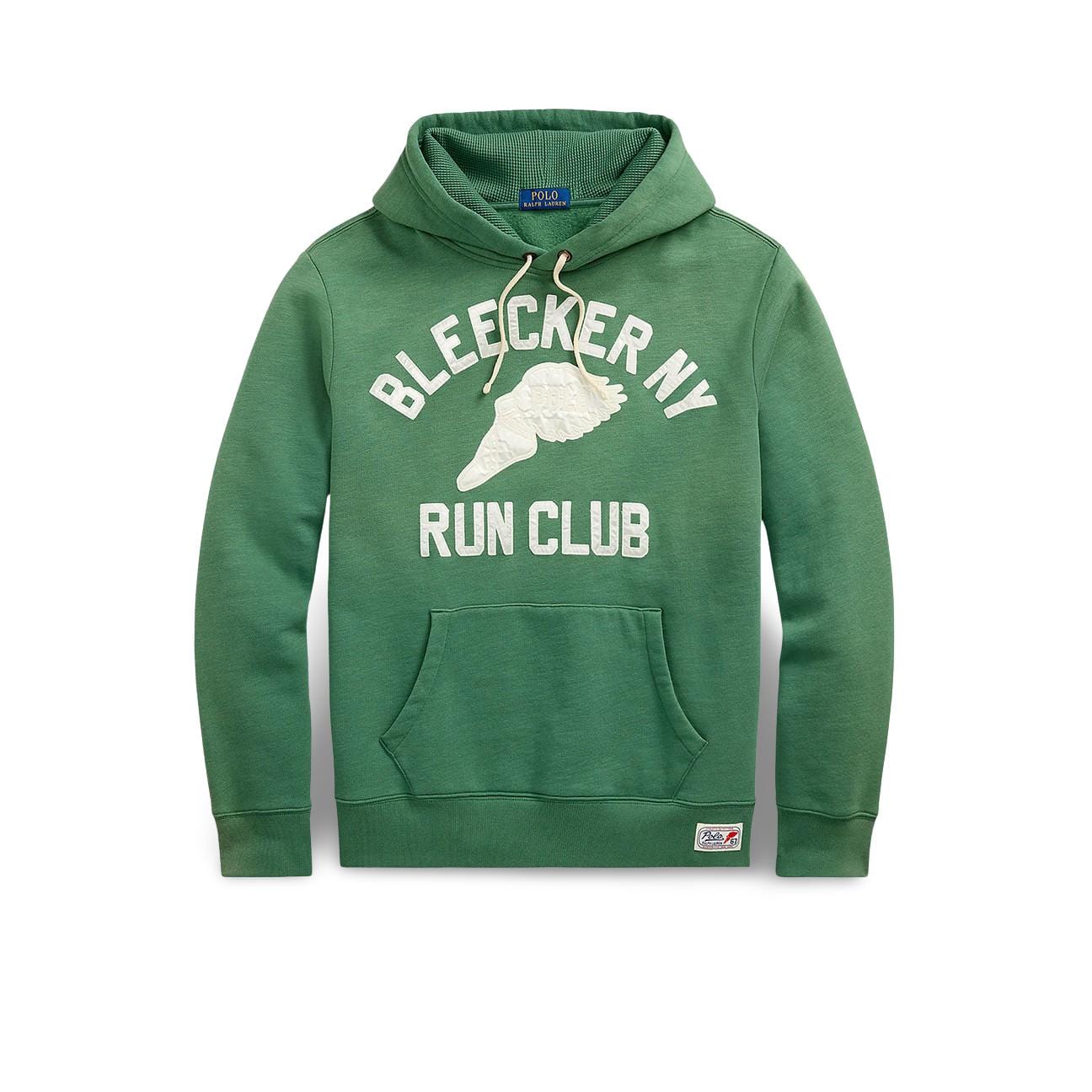 POLO RALPH LAUREN Felpa uomo con grafica atletica Verde