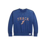 POLO RALPH LAUREN Felpa uomo con grafica vintage Blue