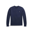 Sweat ras du cou homme bleu