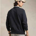 POLO RALPH LAUREN Felpa uomo girocollo Nero