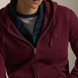 POLO RALPH LAUREN Felpa uomo Hoodie Burgundy