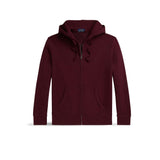 POLO RALPH LAUREN Felpa uomo Hoodie Burgundy