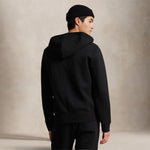 POLO RALPH LAUREN Felpa uomo Hoodie in misto cotone Nero