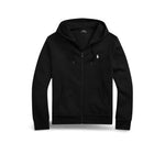 POLO RALPH LAUREN Felpa uomo Hoodie in misto cotone Nero