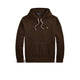 POLO RALPH LAUREN Felpa uomo Hoodie Marrone