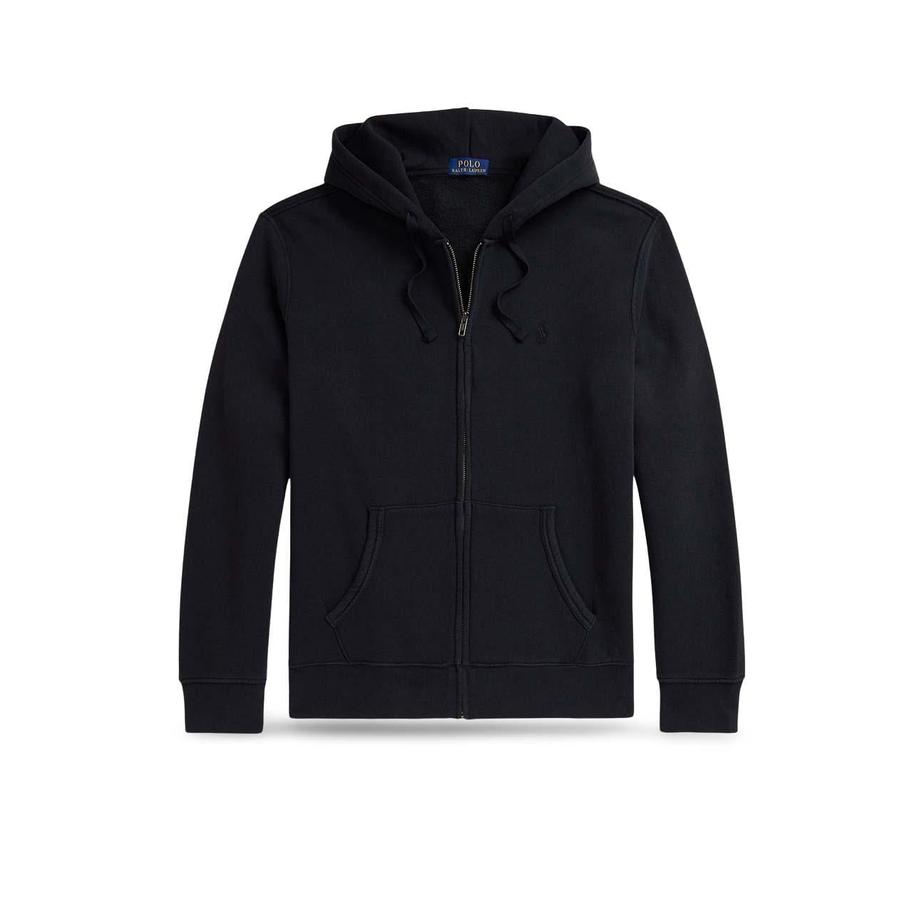 POLO RALPH LAUREN Felpa uomo Hoodie Nero