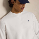 POLO RALPH LAUREN Felpa uomo in cotone Bianco