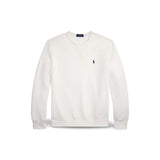 POLO RALPH LAUREN Felpa uomo in cotone Bianco