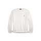 POLO RALPH LAUREN Felpa uomo in cotone Bianco