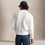POLO RALPH LAUREN Felpa uomo in cotone Bianco