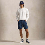 POLO RALPH LAUREN Felpa uomo in cotone Bianco