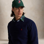 POLO RALPH LAUREN Felpa uomo in cotone Blue