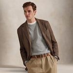 POLO RALPH LAUREN Felpa uomo in cotone Grigio