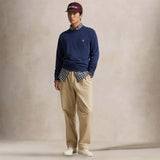 POLO RALPH LAUREN Felpa uomo in cotone loopback Blue