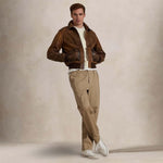 POLO RALPH LAUREN Felpa uomo in cotone loopback Cream