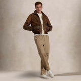 POLO RALPH LAUREN Felpa uomo in cotone loopback Cream