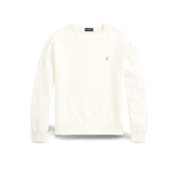 POLO RALPH LAUREN Felpa uomo in cotone loopback Cream